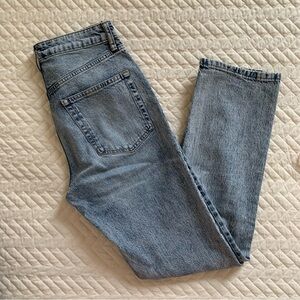 Vintage, straight, high waist jeans